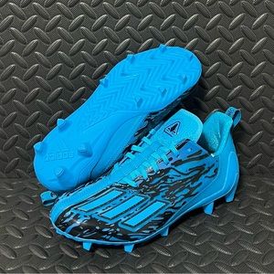NEW Men’s Athletic adidas Football Cleats Adizero Poison 12.0 Blue Sizes Various